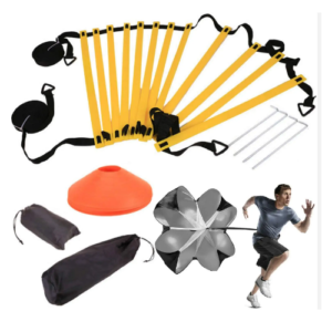 Ladder Parachute Sport Football Training Equipment Speed Agility Training Cones Set Kit For Soccer